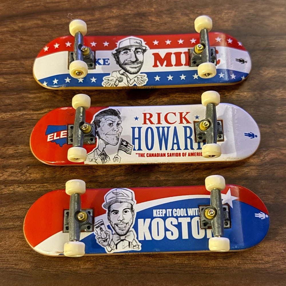 Girl tech deck lot of 3